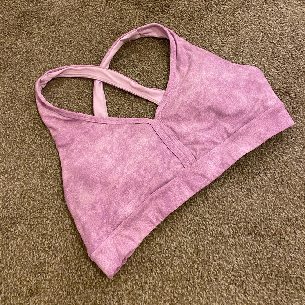 Purple Sports Bra